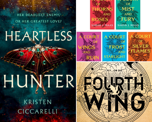 Romance Book Recs cover photo collage