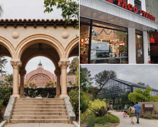 San Diego recs cover photo collage