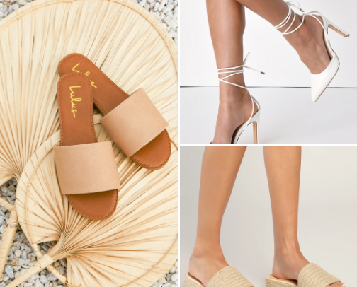 Strap Heels and Sandals cover photo collage