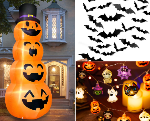 Spooky & Stylish Halloween Decorations for Your Home cover photo collage