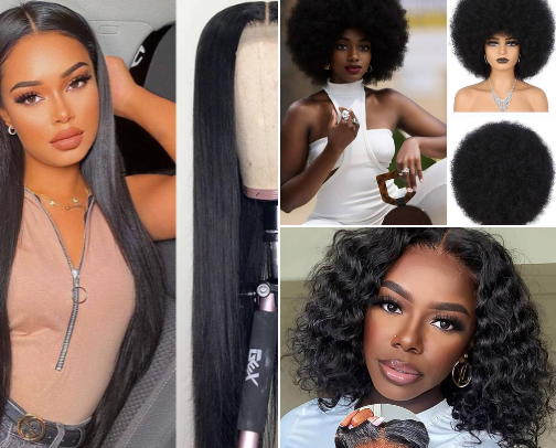 Wigs & Weaves cover photo collage