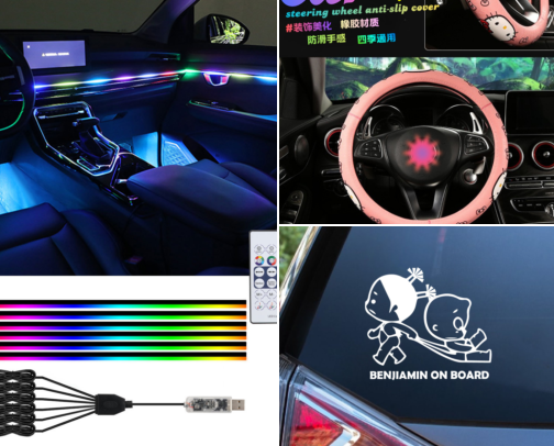 👉 Pimp Your Ride 🚘🔥 | Car Customisation Must-Haves cover photo collage