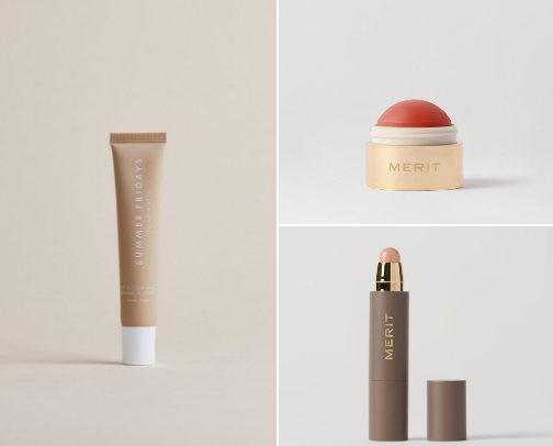 beauty (skincare & makeup) cover photo collage