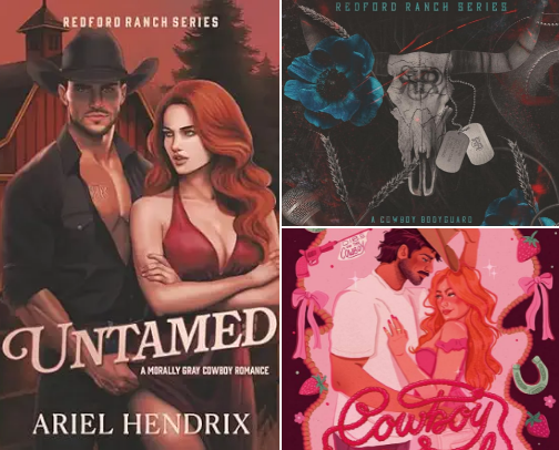 Cowboy Romance Recs cover photo collage