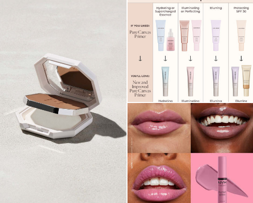 My favorite makeup products for oily skin cover photo collage