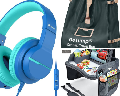 Toddler/Baby Travel Essentials cover photo collage