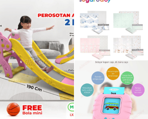 BABY AND KIDS TOYS cover photo collage