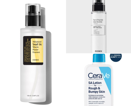 Skincare cover photo collage