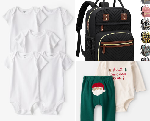 Baby list / items cover photo collage