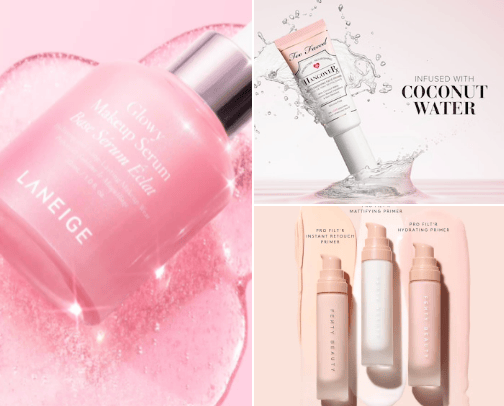 Primers for Makeup U_U cover photo collage