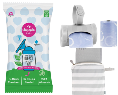 On the go baby essentials cover photo collage