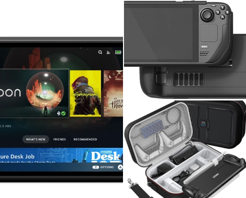 Valve Steam Deck OLED  The Ultimate Handheld PC cover photo collage