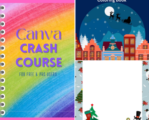 Canva is the go to app to redesign or design own templates or products. cover photo collage