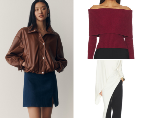 Polished fall outfits for an hourglass figure cover photo collage