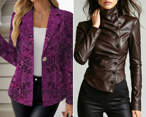 Chic Women's Jackets & Blazers for Every Occasion (From Office Polish to Weekend Wow) cover photo collage