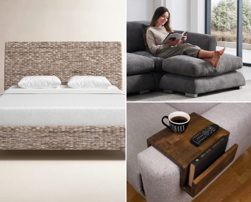 Furniture for relaxation and enjoyment 😊 cover photo collage