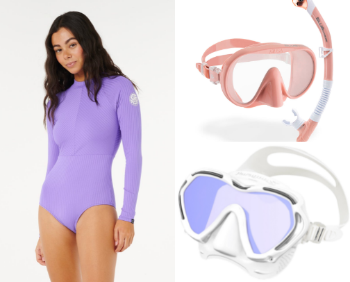 Mermaid things 🧜🏻‍♀️ 🪸 cover photo collage