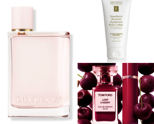 Body Care and Perfumes cover photo collage