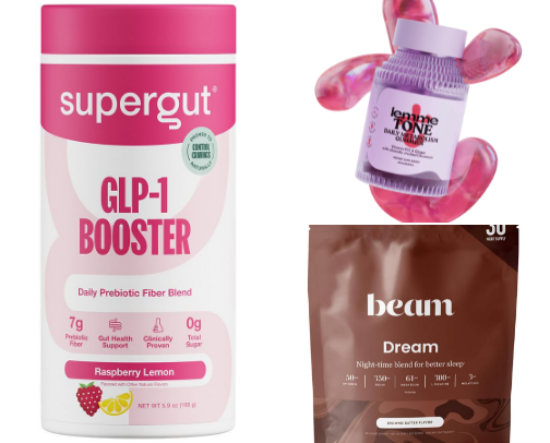 Gym Girl Supplements: healthy gut, gains, & energy cover photo collage