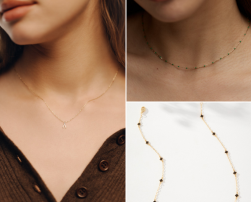 Best Christmas Necklaces for Her cover photo collage
