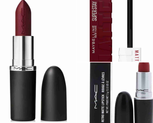 BOLD, VAMPY, SEXY REDS💄 cover photo collage