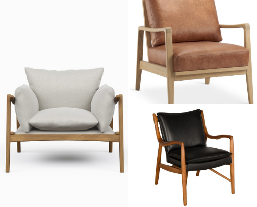 Accent Chairs – Modern, Mid-Century & Statement Seating cover photo collage