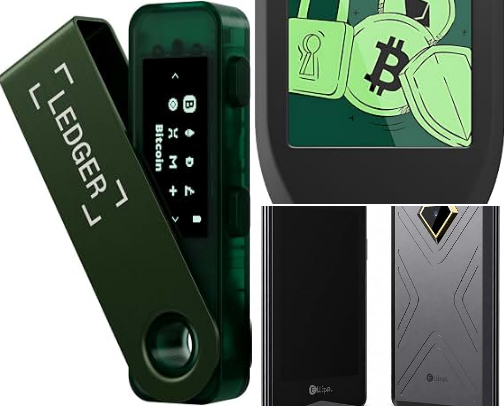 The Cryptocurrency & Web3 Security Essentials Gift Guide (Digital Asset Edition) cover photo collage