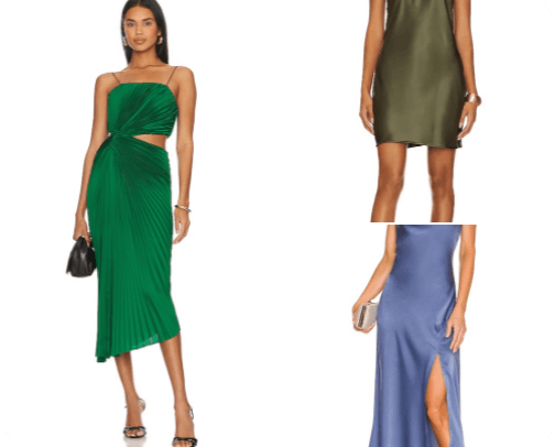wedding guest dresses cover photo collage