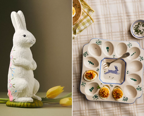 Cutest Easter decor finds 🐣🐰🌸🎀 cover photo collage
