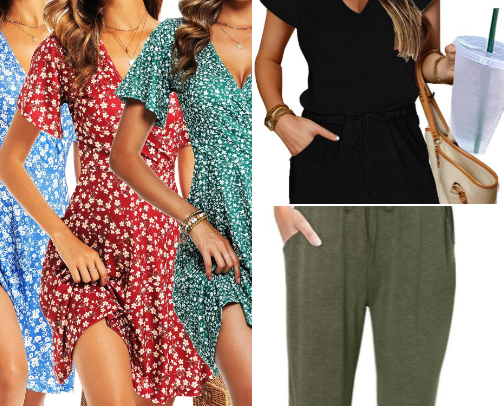 Summer style cover photo collage