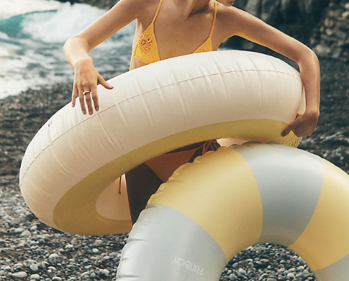 Stand Out at the Beach cover photo collage