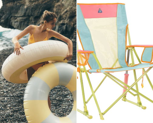 Stand Out at the Beach cover photo collage