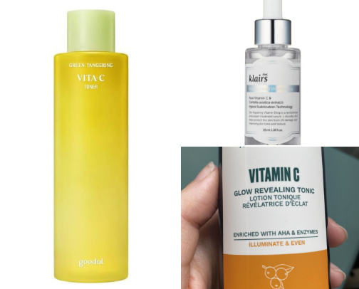 Chasing the Glow - Ther Ultimate Skincare Vitamin C Collection cover photo collage