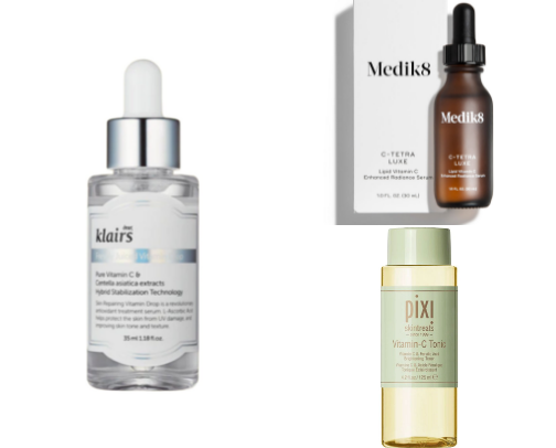 Chasing the Glow - Ther Ultimate Skincare Vitamin C Collection cover photo collage
