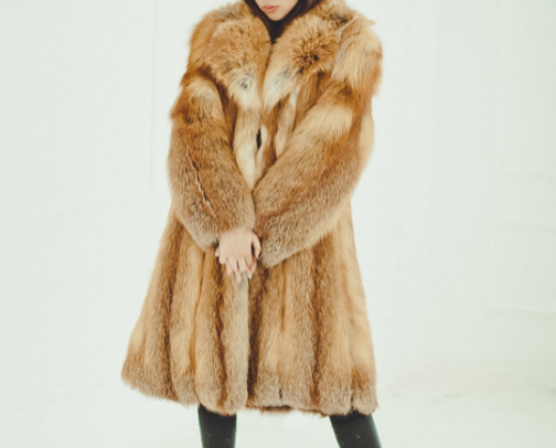 Fox furry coats for women from Etsy cover photo collage