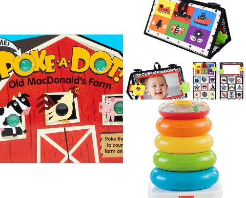 BEST Toys for babies 0-1 cover photo collage