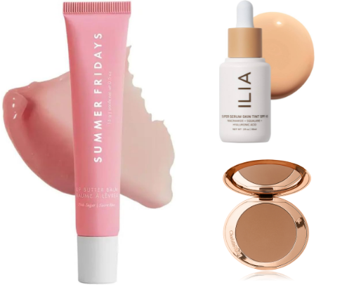 Makeup routine 💄 cover photo collage