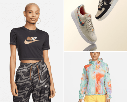 Nike cover photo collage