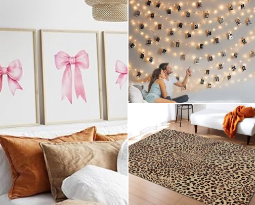 Dorm decorations cover photo collage