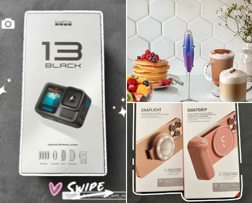 Just a girl and her gadgets cover photo collage