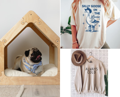 Etsy Wishlist cover photo collage