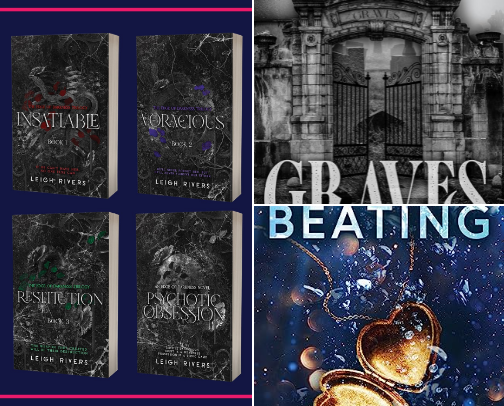 Dark romance book starter pack cover photo collage