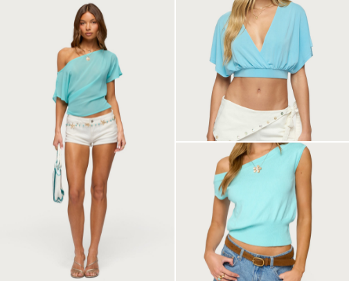 Color of the Summer: Turquoise cover photo collage