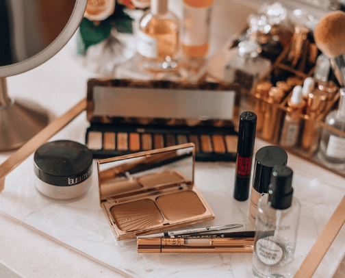 Makeup cover photo collage