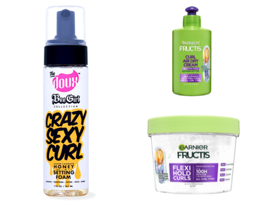 Hair Products that Work for My Curls cover photo collage