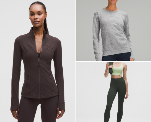 Lululemon Favorites cover photo collage
