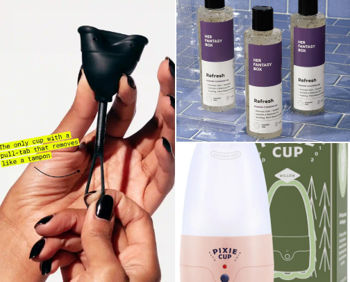 Nubia's Feminine Hygiene Picks 2024 cover photo collage