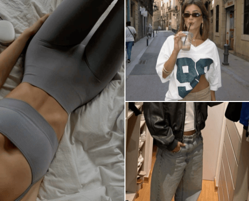 It girl fashion inspo cover photo collage