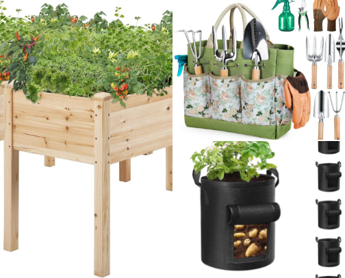Gardening is Life cover photo collage