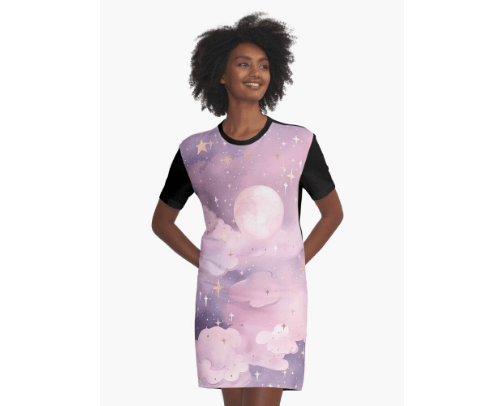 Beautiful Graphic Art Dresses cover photo collage